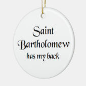 Sankt Bartholomäus Keramik Ornament (Links)