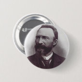 Sankt Bartolo Longo Apostel des Rosenkranzes Button (Vorne & Hinten)