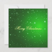 Sankt, Baum, Schwingpferd scherzt WeihnachtsParty Einladung (Rückseite)