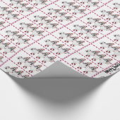 Sankt-Beagle-Verpackungs-Papier Geschenkpapier (Ecke)