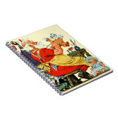 Sankt bei der Arbeit Notizblock (Rechte Seite)