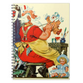 Sankt bei der Arbeit Notizblock (Vorderseite)