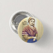 Sankt Bernadette Soubirous Button (Vorne & Hinten)