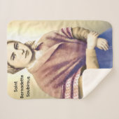 Sankt Bernadette Soubirous Sherpadecke (Vorderseite (Horizontal))