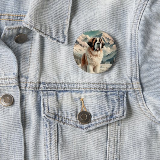 Sankt Bernhard Button (Beispiel)