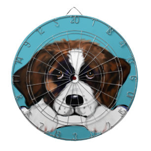 Sankt Bernhard Dartscheibe