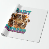 Sankt Bernhard Geschenkpapier (Ungerollt)