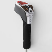 Sankt Bernhard Golf Headcover (angewinkelt)