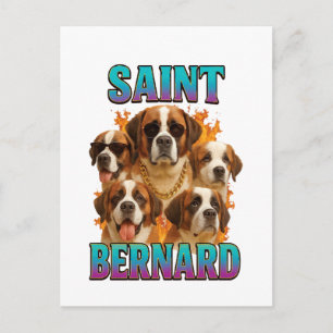 Sankt Bernhard Postkarte