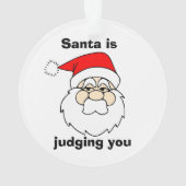 Sankt beurteilt Sie Ornament (Rückseite)