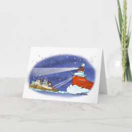 Sankt-Bootskarte Feiertagskarte