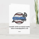 Sankt Briefkasten-Weihnachtskarte Feiertagskarte (Rückseite)