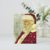 Sankt-Buchstabe Feiertagspostkarte (Stehend Vorderseite)