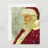 Sankt-Buchstabe Feiertagspostkarte (Vorne/Hinten)