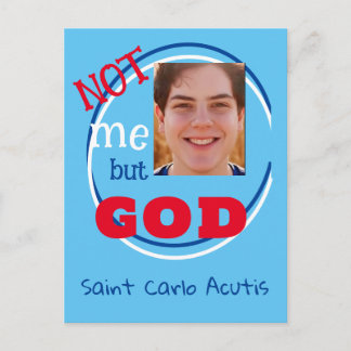 Sankt Carlo Acutis Postkarte