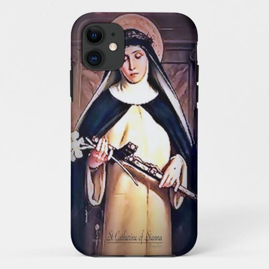 Sankt Catherine von Siena Case-Mate iPhone Hülle (Rückseite)