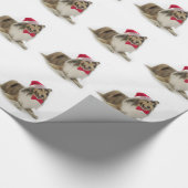Sankt-Collie-Packpapier Geschenkpapier (Ecke)