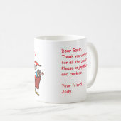 Sankt danken Ihnen, Tasse zu beschriften (VorderseiteRechts)