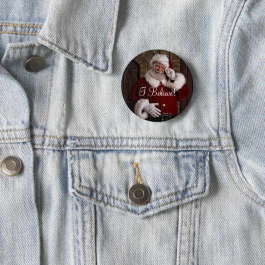 Sankt, ", das ich glaube!" Knopf Button (Beispiel)