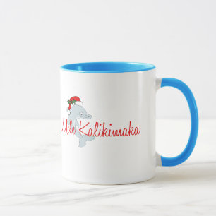 Sankt-Delphin Hawaiianer-Weihnachten Tasse