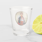Sankt Demetrius Mitrovdan Schnapsglas (Rückseite)