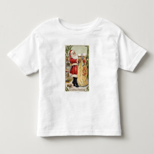 Sankt, die eine überfließende Tasche der Kleinkind T-shirt