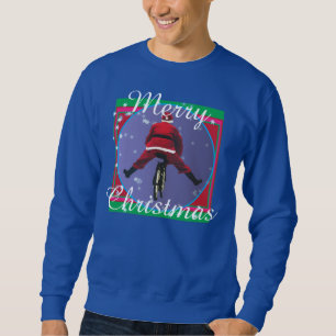 Sankt, die hässliche Weihnachtsstrickjacke Sweatshirt