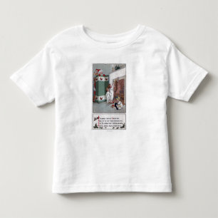 Sankt, die von hinten Schirm aufpasst Kleinkind T-shirt