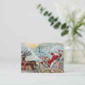 Sankt, die zur Stadt kommt Visitenkarte (Stehend Vorderseite)