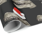 Sankt-Dinosaurier T-Rex Geschenkpapier (Rolleneckpunkt)