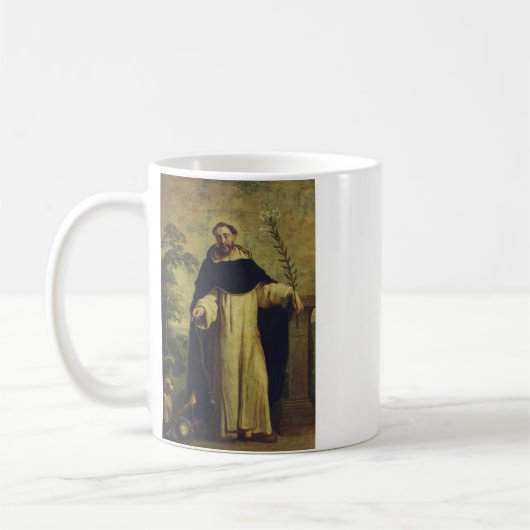 Sankt Dominikus de Guzman Kaffeetasse (Links)