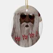 Sankt (dunkel) fürchtet herein - Yo Jo-Jo! Keramikornament (Rechts)