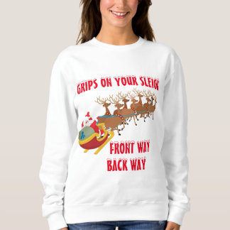Sankt "ein Tanz-" Weihnachtsstrickjacke Sweatshirt