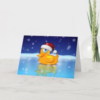 Sankt-Ente Feiertagskarte