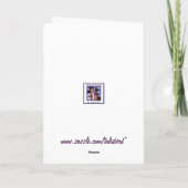 Sankt-Entweichendrucktherapie Feiertagskarte (Rückseite)