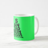Sankt existiert nicht kaffeetasse (VorderseiteRechts)