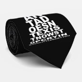 Sankt existiert nicht krawatte (Gerollt)