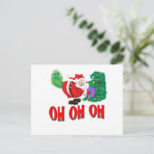 Sankt farted feiertagspostkarte (Stehend Vorderseite)