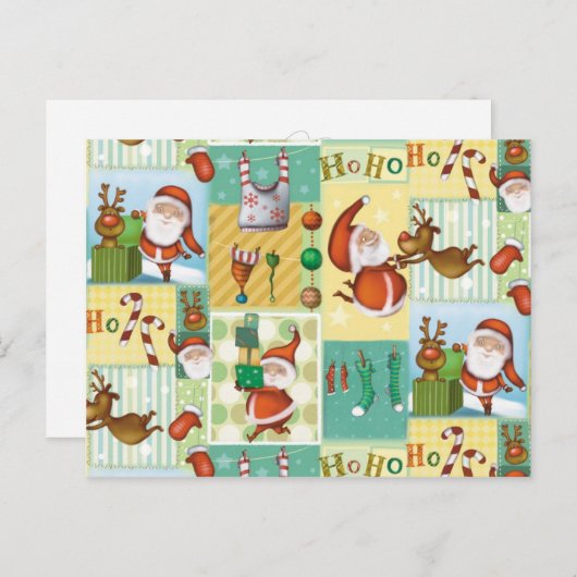 Sankt Feiertagspostkarte (Vorne/Hinten)