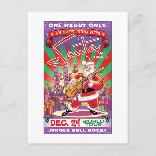 Sankt-Felsen! Feiertagspostkarte (Vorderseite)