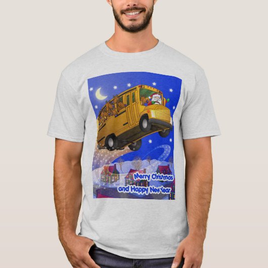 Sankt Flugschule-Bus T-Shirt (Vorderseite)