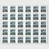 Sankt-Fotobombe Geschenkpapier (Flach)