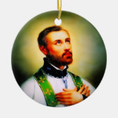 Sankt Franz Xaver Keramik Ornament (Vorne)