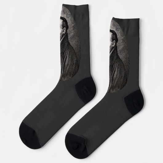 Sankt Franz Xaver Socken (Linkes Detail)