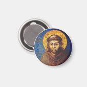 Sankt Franziskus von Assisi Der Sonnengesang Magnet (Vorderseite/Rückseite)
