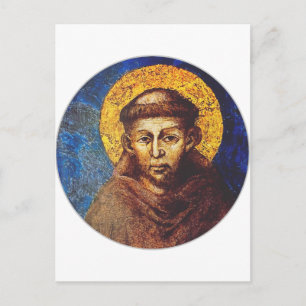 Sankt Franziskus von Assisi - Der Sonnengesang Postkarte