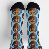 Sankt Franziskus von Assisi - Der Sonnengesang Socken (Oben)