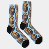 Sankt Franziskus von Assisi - Der Sonnengesang Socken (Rechts)