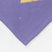Sankt Franziskus von Assisi Fleecedecke (Ecke)
