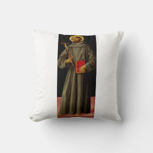 Sankt Franziskus von Assisi von Antoniazzo Romano Kissen